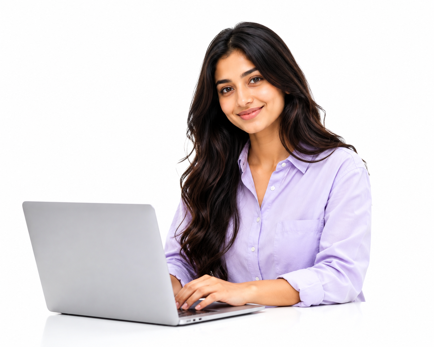 DigitalBot assistant using laptop
